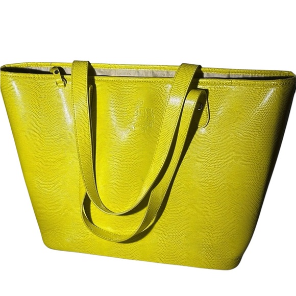 Ralph Lauren Yellow Tote Bag - Picture 2 of 13